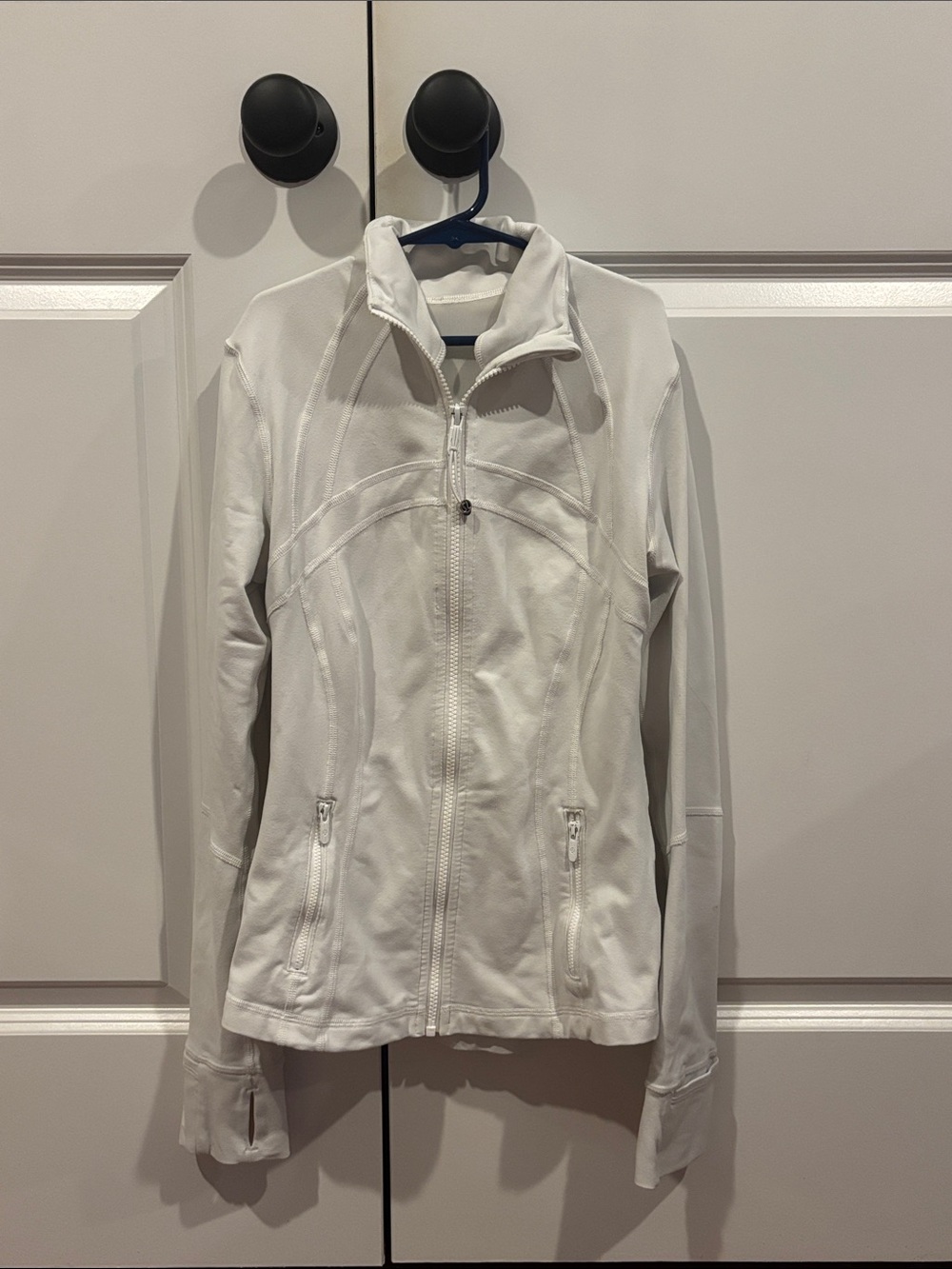 lululemon athletica White Full-Zip Utility Jacket